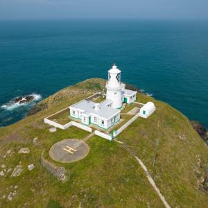 Strumble Head Lighthouse and Island
